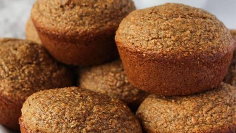 Eggless Banana Wheat Bran Walnut Muffins recipe by manju shah at  BetterButter