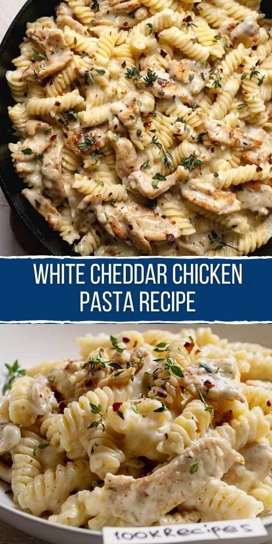 Cheesy Chicken Pasta Recipe (Easy Recipe)