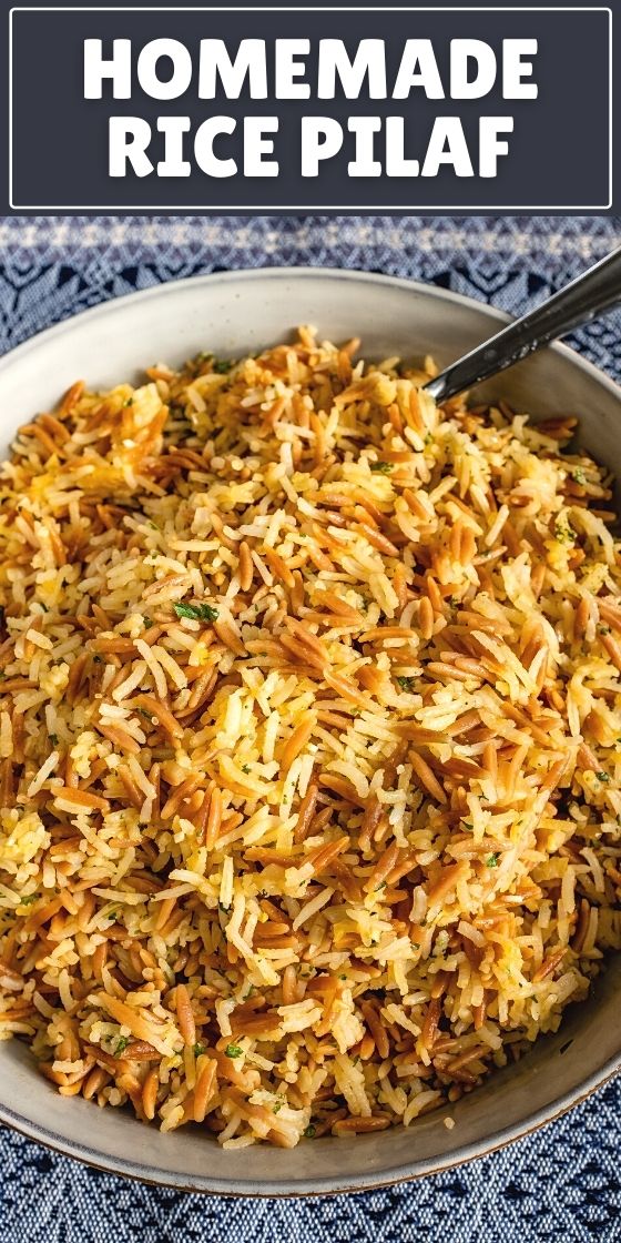 Best Homemade Rice Pilaf Recipe How to Make it..