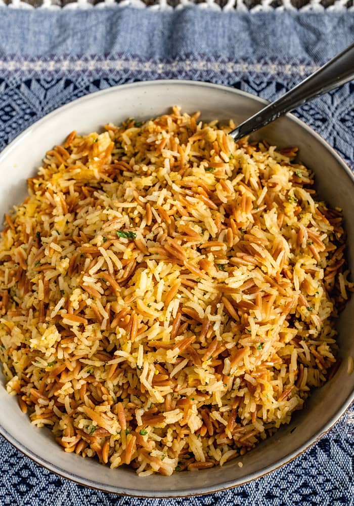 BEST Homemade Rice Pilaf Recipe