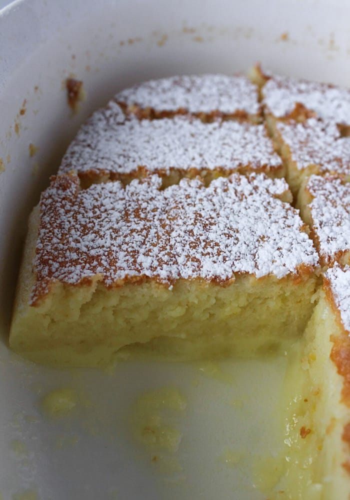 Lemon Custard Pudding Cake (desserts Recipe)