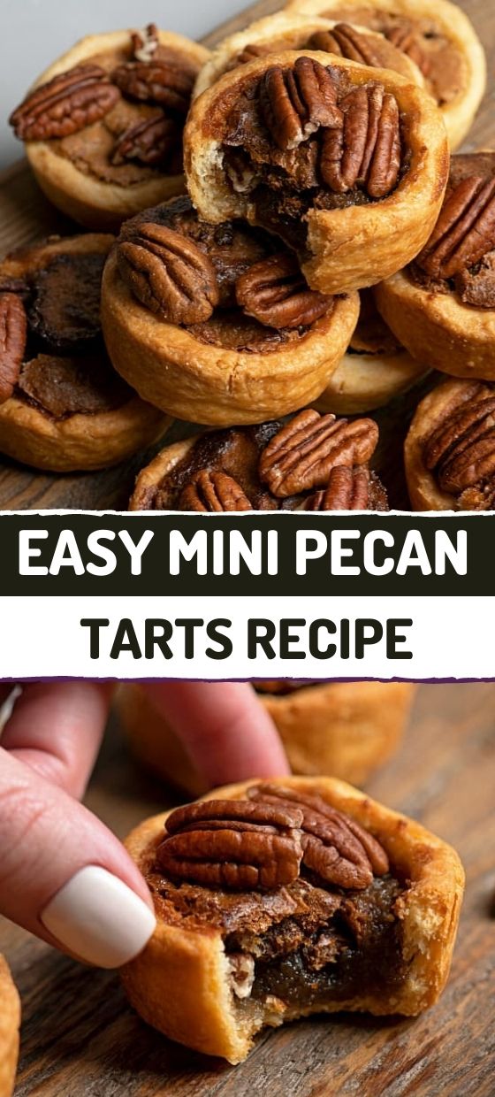 Easy Mini Pecan tarts Recipe