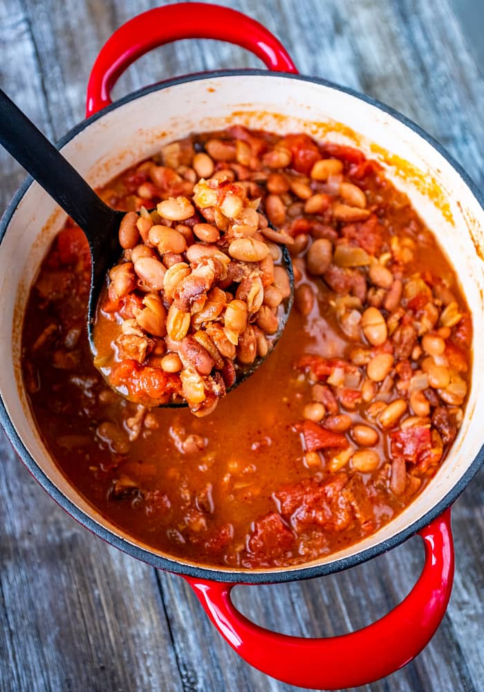 How to Make Pinto Beans from Scratch (with Bacon)