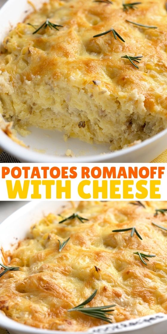 Potatoes Romanoff With Cheese