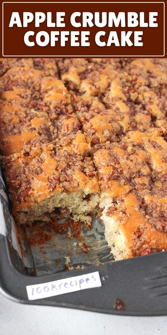 Moist Apple Crumble Coffee Cake Recipe : How to make it..