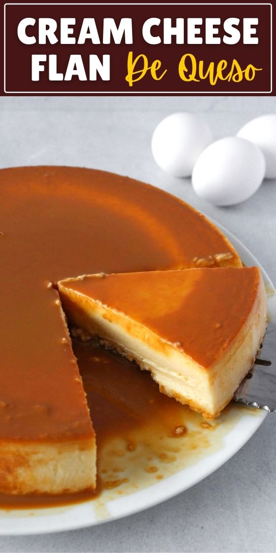 Flan De Queso (Homemade Cream Cheese Flan) Recipe