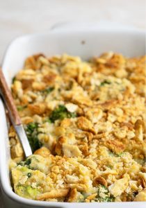 Paula Deen Broccoli Casserole (with Cream of Mushroom Soup)