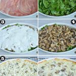 Chicken spinach and mushroom