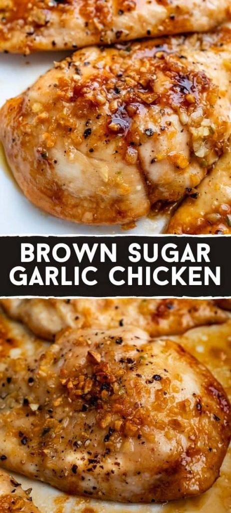 4 Ingredients Brown Sugar Garlic Chicken