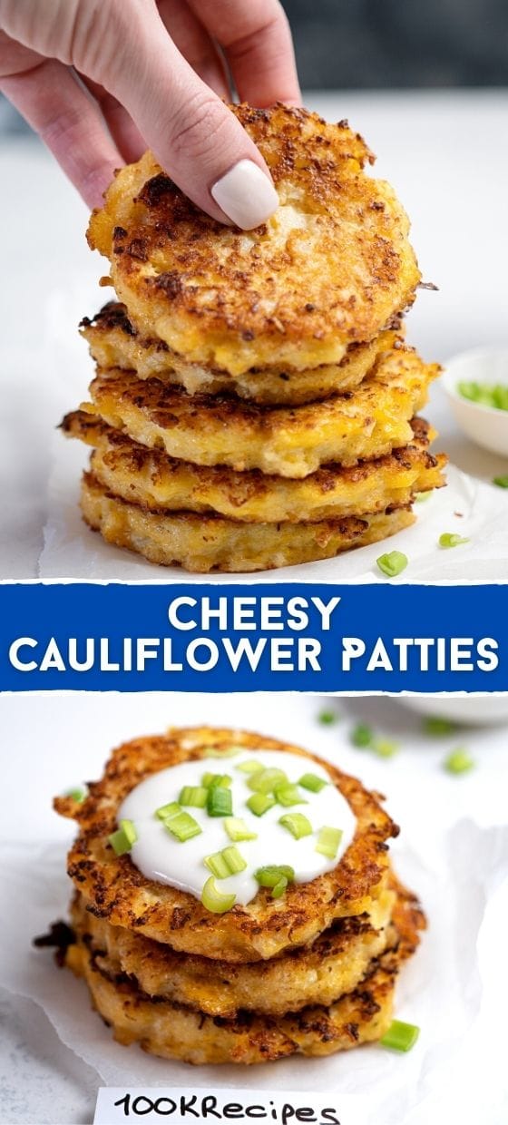 Cheesy Cauliflower Patties