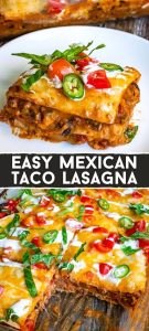 Easy Mexican Taco Lasagna Recipe l 100K-Recipes