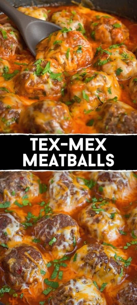Easy Tex Mex Meatballs