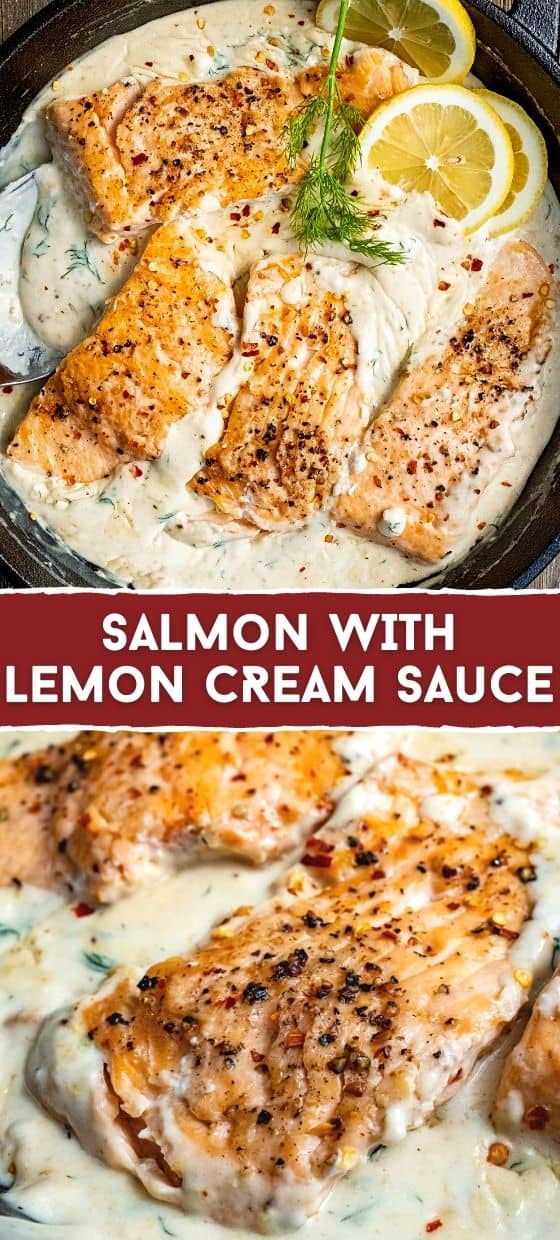 Salmon With Lemon Cream Sauce : How to Make it...