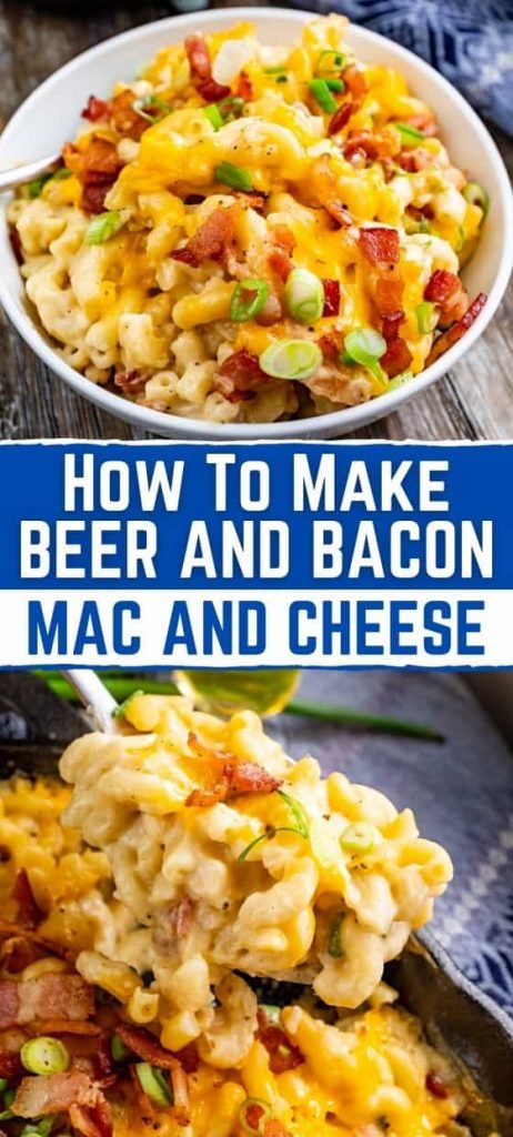 Beer and Bacon Mac & Cheese Recipe - 100KRecipes