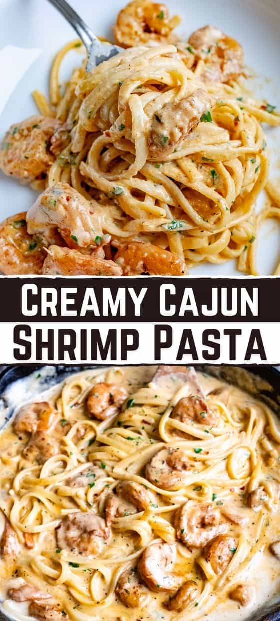 Creamy Cajun Shrimp Pasta - 100K-Recipes