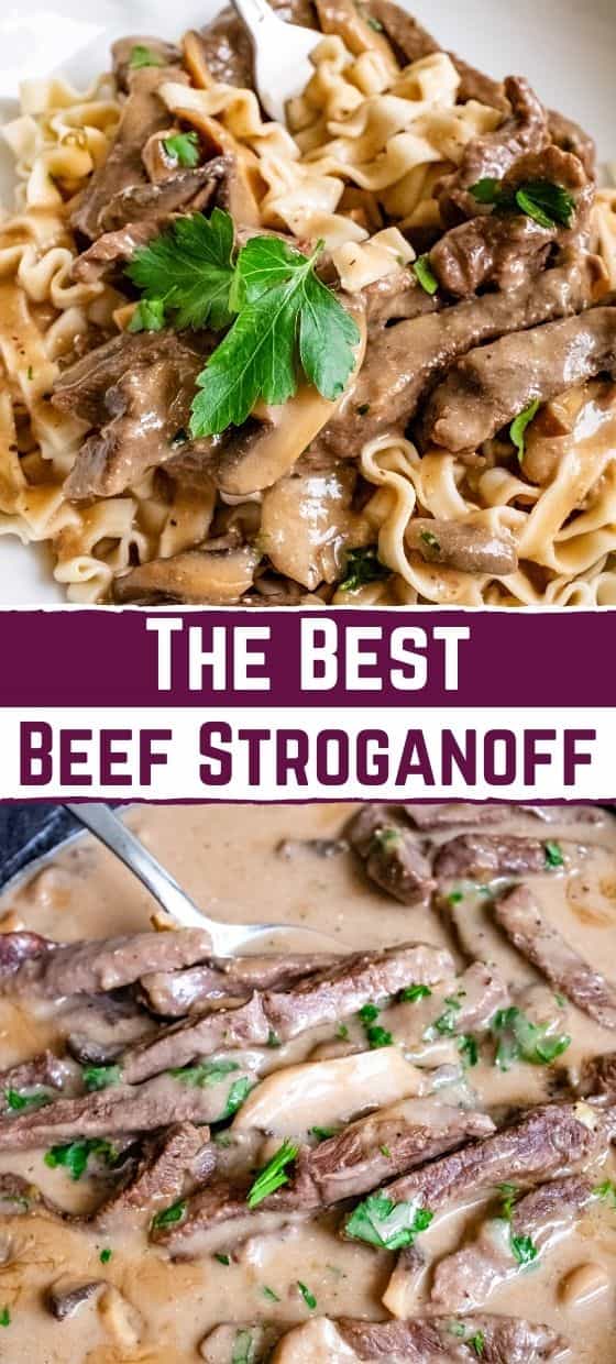 Easy Beef Stroganoff