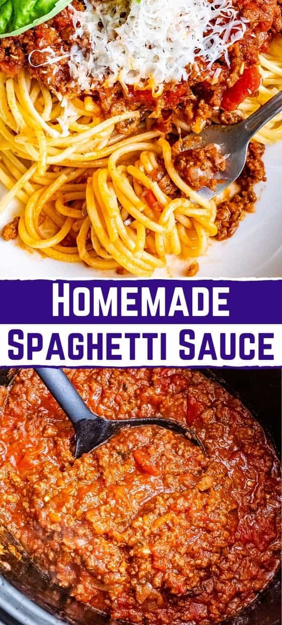 The Best Homemade Spaghetti Sauce 100KRecipes