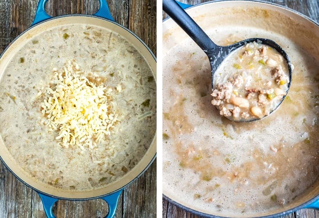 Healthy White Chili Recipe l (With Ground Turkey)