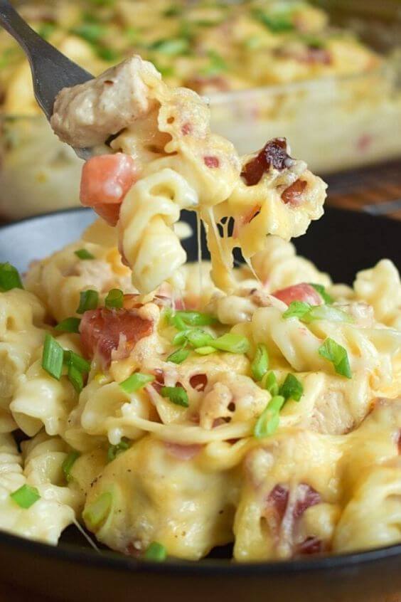 Crazy Good Chicken Pasta Casserole Recipe