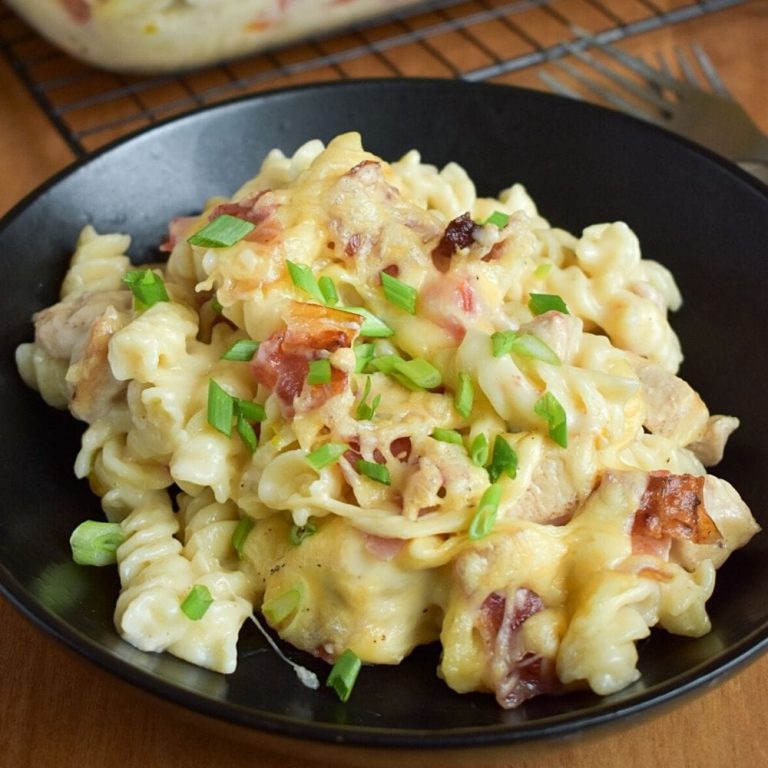 Crazy Good Chicken Pasta Casserole Recipe