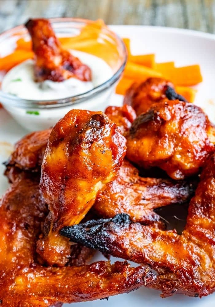 Oven Baked BBQ Chicken Wings