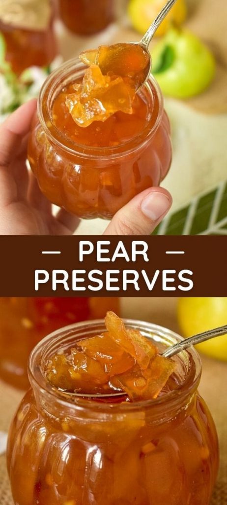 Pear Preserves