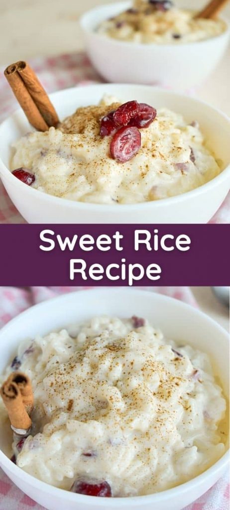 Sweet Rice Recipe