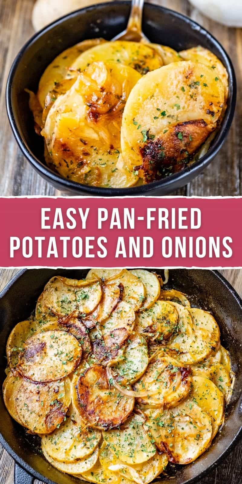 Easy Panfried Potatoes and Onions 100K Recipes