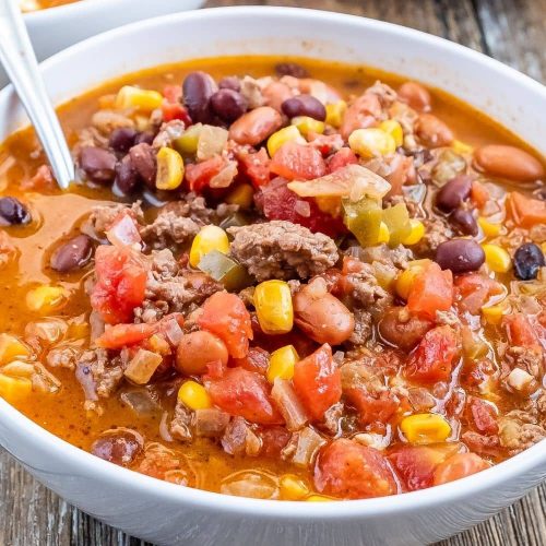 Easy Taco Soup with Ranch - 100k Recipes