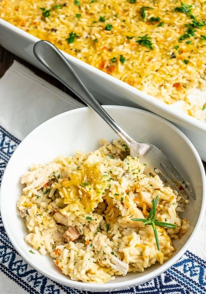 Old School Chicken and Rice Casserole