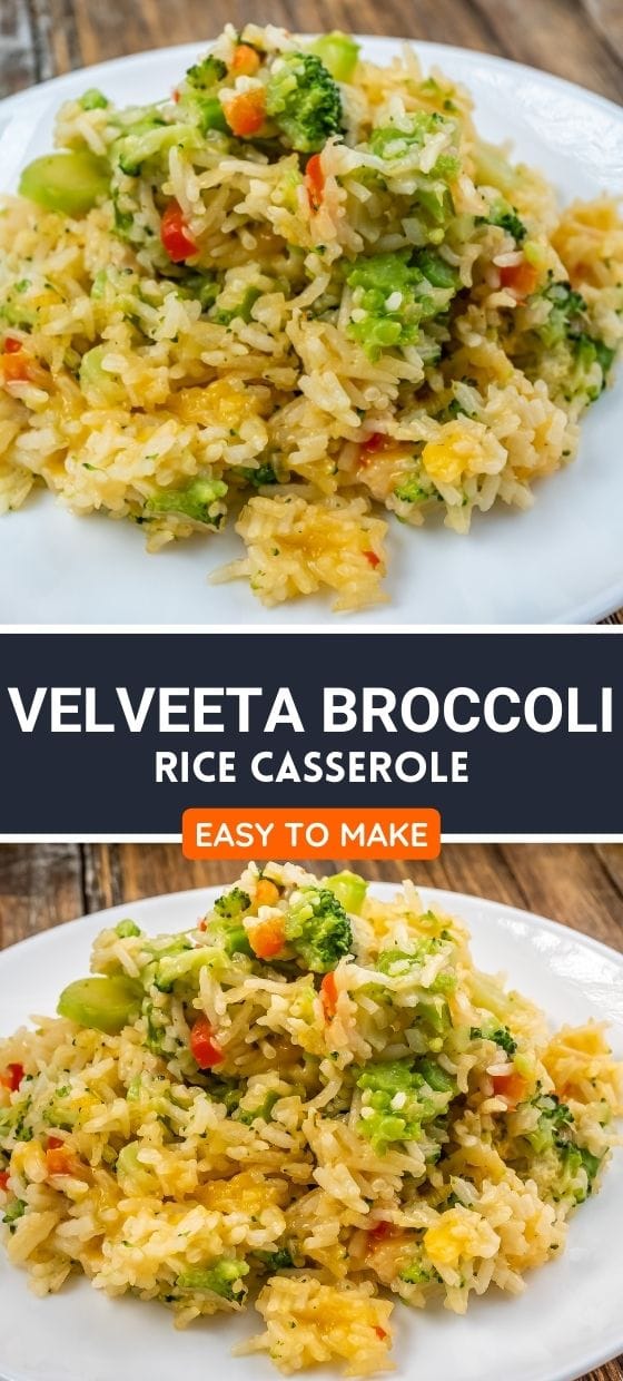 Velveeta Broccoli Rice Casserole