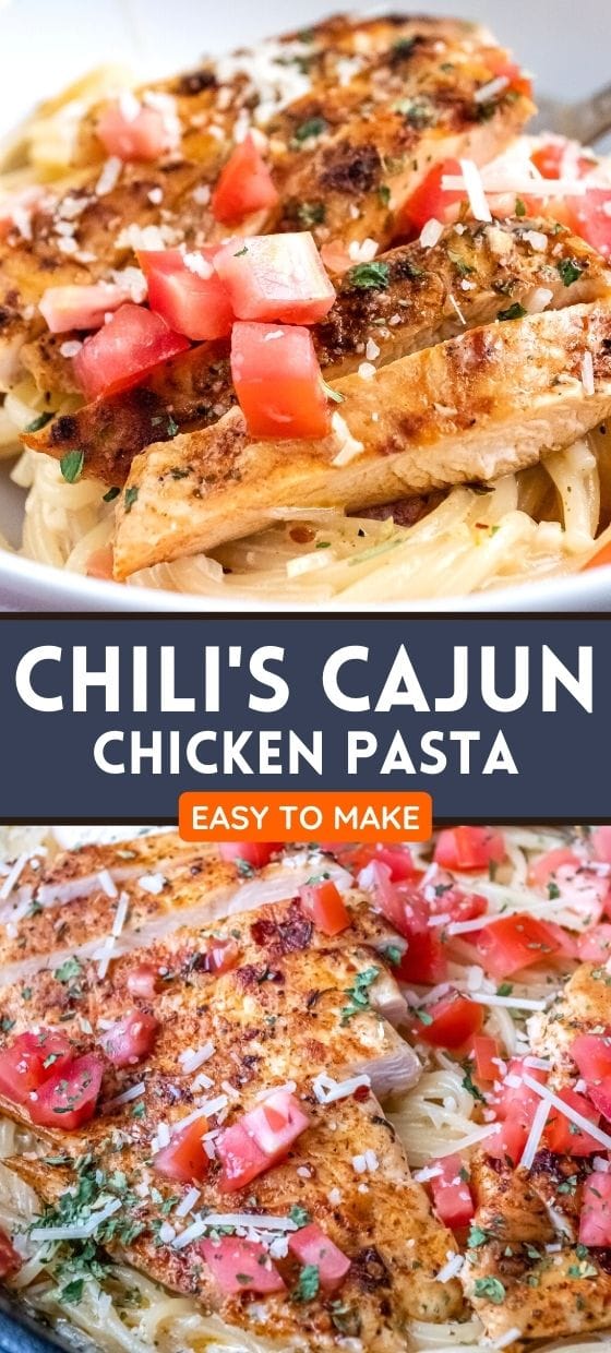 Copycat Chili\'s Cajun Chicken Pasta